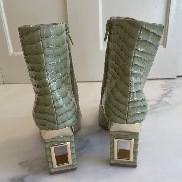 Katy Perry Hollow Heel Bootie in Mint, Size 6 - Picture 3 of 4